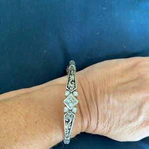 Silver Brighton bangle bracelet